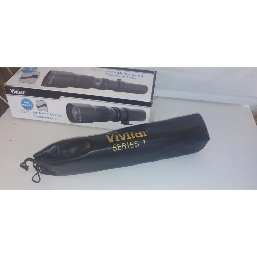 Vivitar Series 1 500mm f/8.0 Lens V-500mm Multicoated telephoto lens open box f